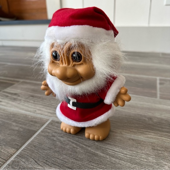VTG Russ Troll Santa Claus Father Christmas 8in - Picture 2 of 6